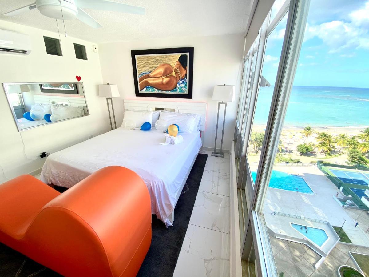 Ocean View Apt On Isla Verde In A 14Th Floor San Juan Exterior photo
