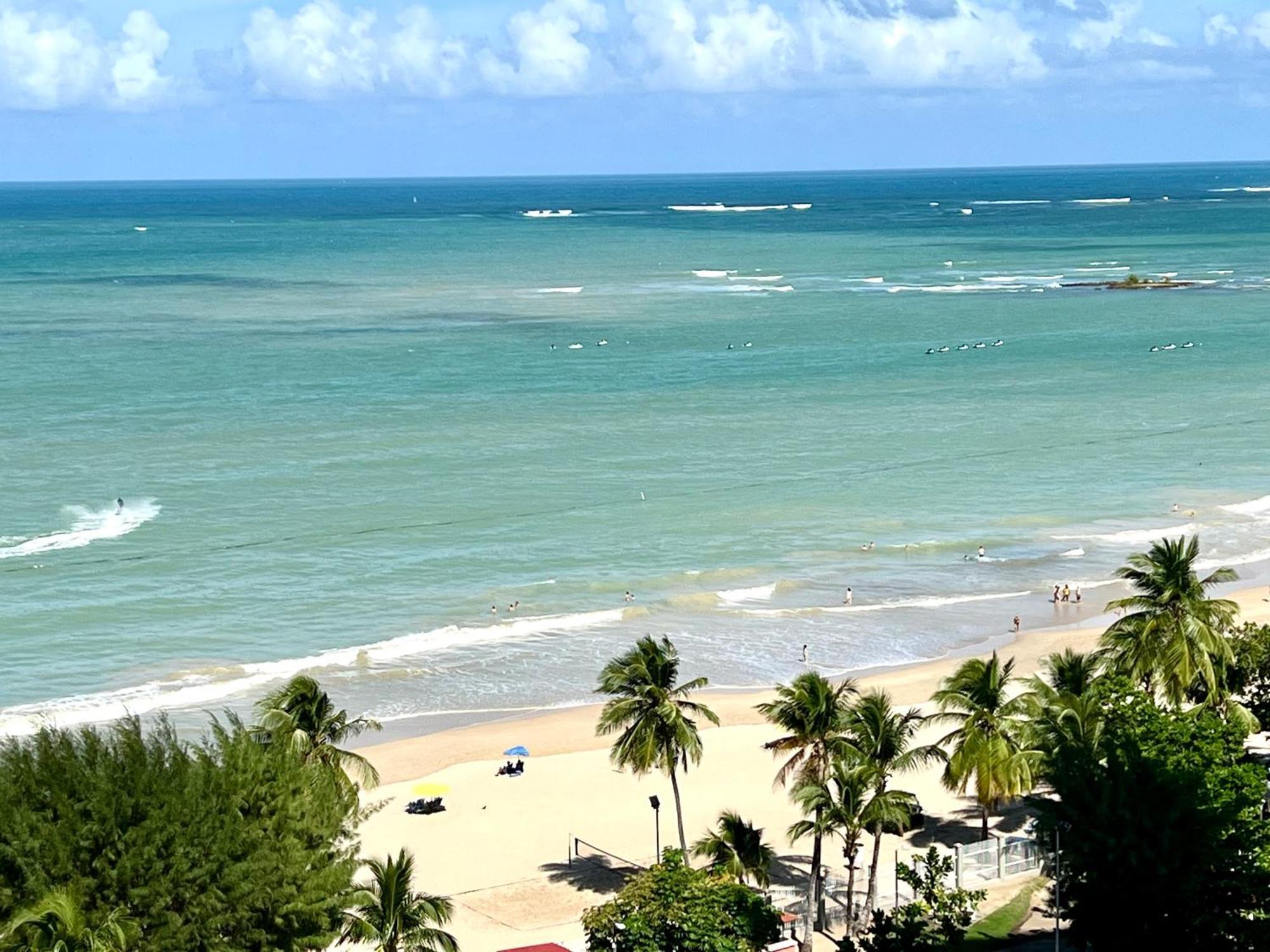 Ocean View Apt On Isla Verde In A 14Th Floor San Juan Exterior photo